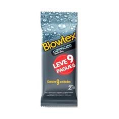 Preservativo Blowtex Lubrificado Leve 9 Pague 6