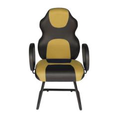 Cadeira Gamer Interlocutor Linha Gamer Racing Amarelo