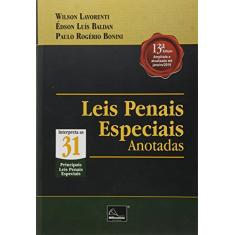 Leis Penais Especiais Anotadas