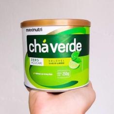 Chá Verde Solúvel Limão Zero  250G - Maxinutri