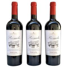 Vinho Romolo Rosso Toscana IGT | Kit com 3 Garrafas | Oferta