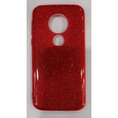 Capa Capinha moto g7 Xt1962-4 Glitter Brilhante Diversas Cores - HHW, 