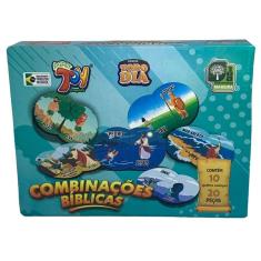 Brinquedo Quebra Cabeça 10 Em 1 Combinações Bíblicas 20