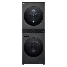 Lava e Seca Torre WashTower 14kg Black Inox - 127V - WK14BS6