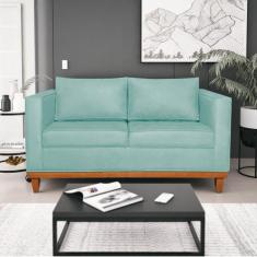 Sofá 3 Lugares Europa 180 cm Estilo Conforto e Elegância Suede - Amare