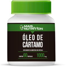 ÓLEO DE CáRTAMO 1000MG 60 CAPSULAS OLEO DE CARTAMO MAIS NUTRITION 