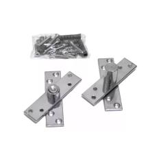 Pivotante zincado cromado em aço com  ensolapado 250kg