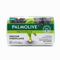 Sabonete em Barra Palmolive Naturals Frescor Purificante Carvão 85g