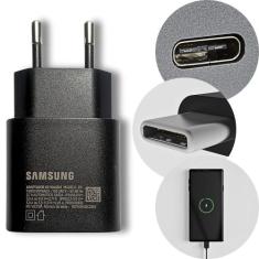 Carregador Samsung Turbo 25w Galaxy Note 10 S20 A70 A71 A80
