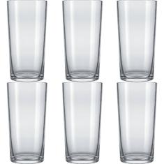 Jogo 6 Copos Vitamina Bar 390 ml Nadir Figueiredo