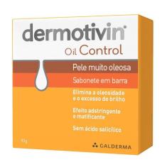 Sabonete em Barra Facial Dermotivin Oil Control, 90g