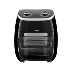 Fritadeira Elétrica Philco Air Fryer Oven 11L PFR2000P Preta, Preto, 2