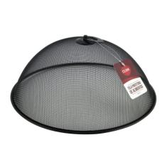 Tela Protetora De Alimentos, 30cm, Metal, Preto, CK4536, Clink