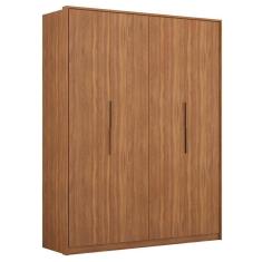 Guarda Roupa Casal Attore 4 Portas Amêndola - Demartêz