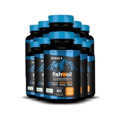 Kit 10X Omega 3 Fish Oil Meg 3 60 Cps Hf Suplementos