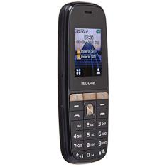 Celular Up Play Dual Chip MP3 com Câmera Preto Multilaser - P9076