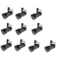 Kit 10x Spots Trilho perfilado eletro calha par20 bulbo led