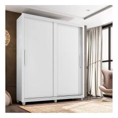 Guarda Roupa Flex 2 Portas de correr 4 Gavetas Zurique - Lanza