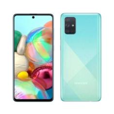 Usado: Samsung A71 128 GB Azul - Muito Bom