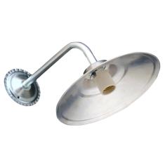 Arandela de Alumínio Externa Com Braço Curto Curvo