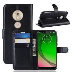 Capa Capinha Carteira Flip Couro 360 Moto G7 Play Tela 5.7 Case Wallet - Danet