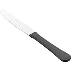 CJ 12 FACAS DE AÇO INOX P/SOBREMESA PVD BLACK AVALON