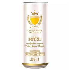 Cerveja Império Puro Malte C/12 - Lata 269ml - Tipo Pilsen