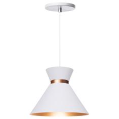 Pendente Lustre Luminária Berlin 15cm Branco