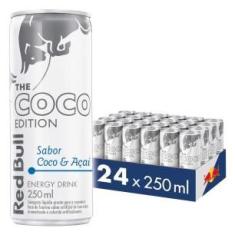Energético Red Bull Energy Drink, Coco e Açaí 250ml 24 latas