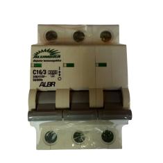 Disjuntor Tripolar 3X16A Curva C Mini Din Alumbra