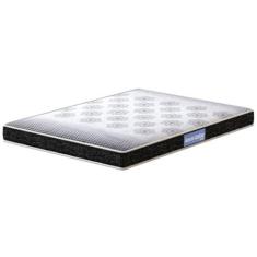 Colchão de Casal Probel Guarda Costas Espuma D20 12x138x188cm - Branco/Preto