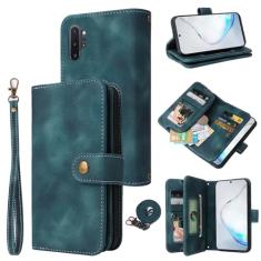 Dibosom Capa carteira compatível com Samsung Galaxy Note 10 Plus Note10+ 5G com alça transversal flip suporte para cartão de crédito capa de telefone para Note10 + Notas 10+ Ten Not S10 10Plus meninas