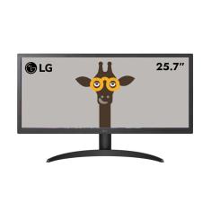 Monitor Gamer Lg 25.7" Ultrawide Full Hd 75hz 1ms Preto 26wq500-b.awzm
