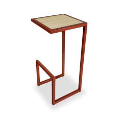 Banqueta Banco Alto Rochester Cozinha Área Gourmet Cobre e Jade - Genu