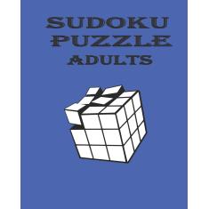 sudoku puzzle adults: large print puzzle book for adults, hard sudoku puzzle adults brain game,