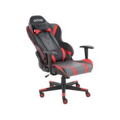 Cadeira Gamer Pctop Reclinável Preta E Vermelha - Spider X-2577