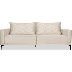 Sofa Living 2 Lugares Nori 160cm Veludo Deluxe 2221 Ezz 2221