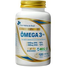 Ômega 3 TG (18% EPA / 12% DHA) 1000mg 120 cápsulas - Flora Nativa