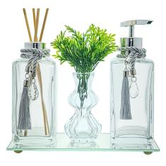 Kit Lavabo Aromatizador e Sabonete Liquido 250ml - Enfeite