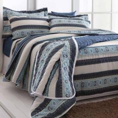 Jogo de Cama Casal Caleb 140 Fios Sultan Realce