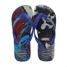 Chinelo Havaianas Top Marvel Classics-Azul Naval