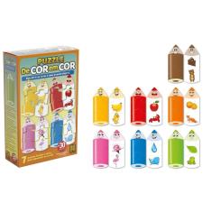 Puzzle Quebra Cabeça De Cor Em Cor  Grow 3956