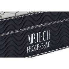 Colchão Solteiro Molas Bonnel Nanolastic Fort Airtech Progressive Ortopillow (78x188x29) - Ortobom