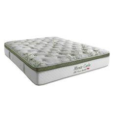 Colchão King Espuma Visco Molas Ensacadas Masterpocket Monte Carlo Euro Pillow (193x203x33) - Herval