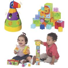 Kit De Brinquedos Educativos Para Bebês Mercotoys