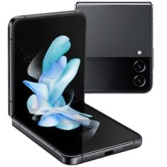Smartphone Samsung Galaxy Z Flip4 5G Tela dobrável de 6.7" 128GB Processador Snapdragon 8GB de RAM Câmera Dupla Traseira - Preto