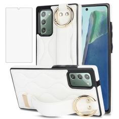 Asuwish Capa de telefone para Samsung Galaxy Note 20 5G com capa protetora de tela e alça de pulso suporte de pulseira suporte anel de borracha de silicone Note20 Notas 20s Twenty Not S20 mulheres