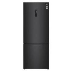 Geladeira Smart GCB569NQ Frost Free Inverse 451 Litros LG - Preto