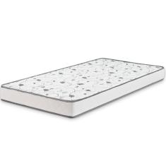 Colchão Solteiro Espuma D33 Certificada 78x188x14cm BF Colchõ