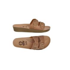 Sandália Feminina Ortopédica com Fivela Casual Webe Flex, 38, Bege